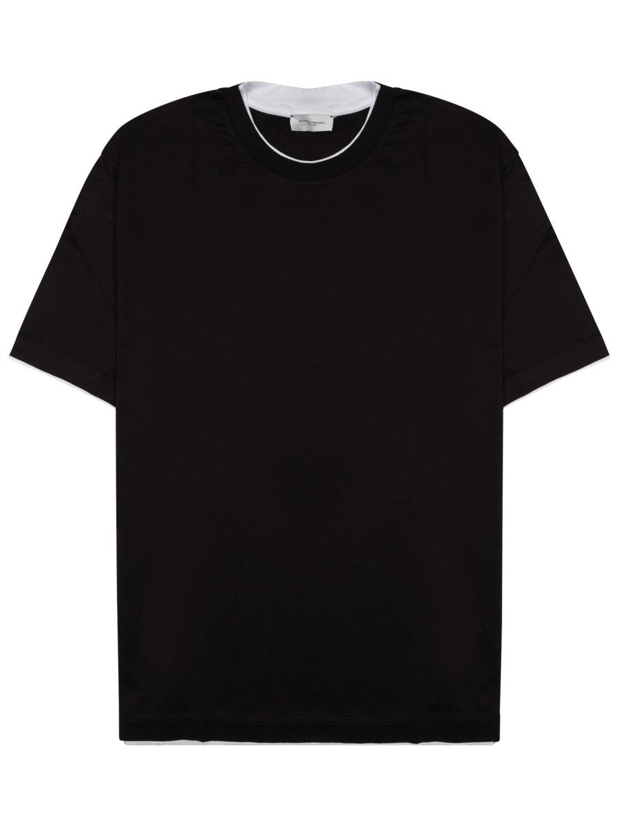 PAOLO PECORA MILANO - Man - Black - T-shirt