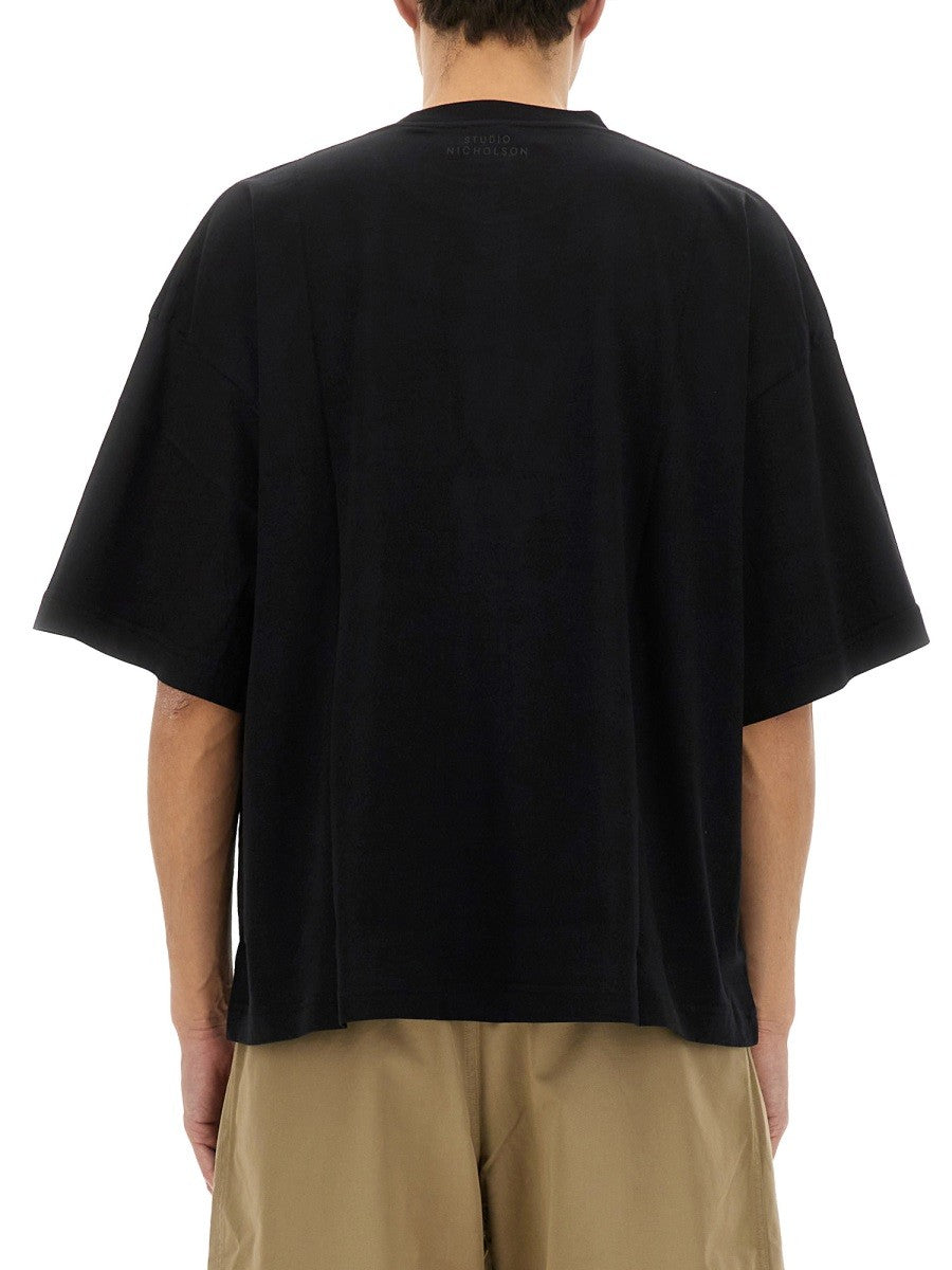 STUDIO NICHOLSON - Man - Black - T-shirt