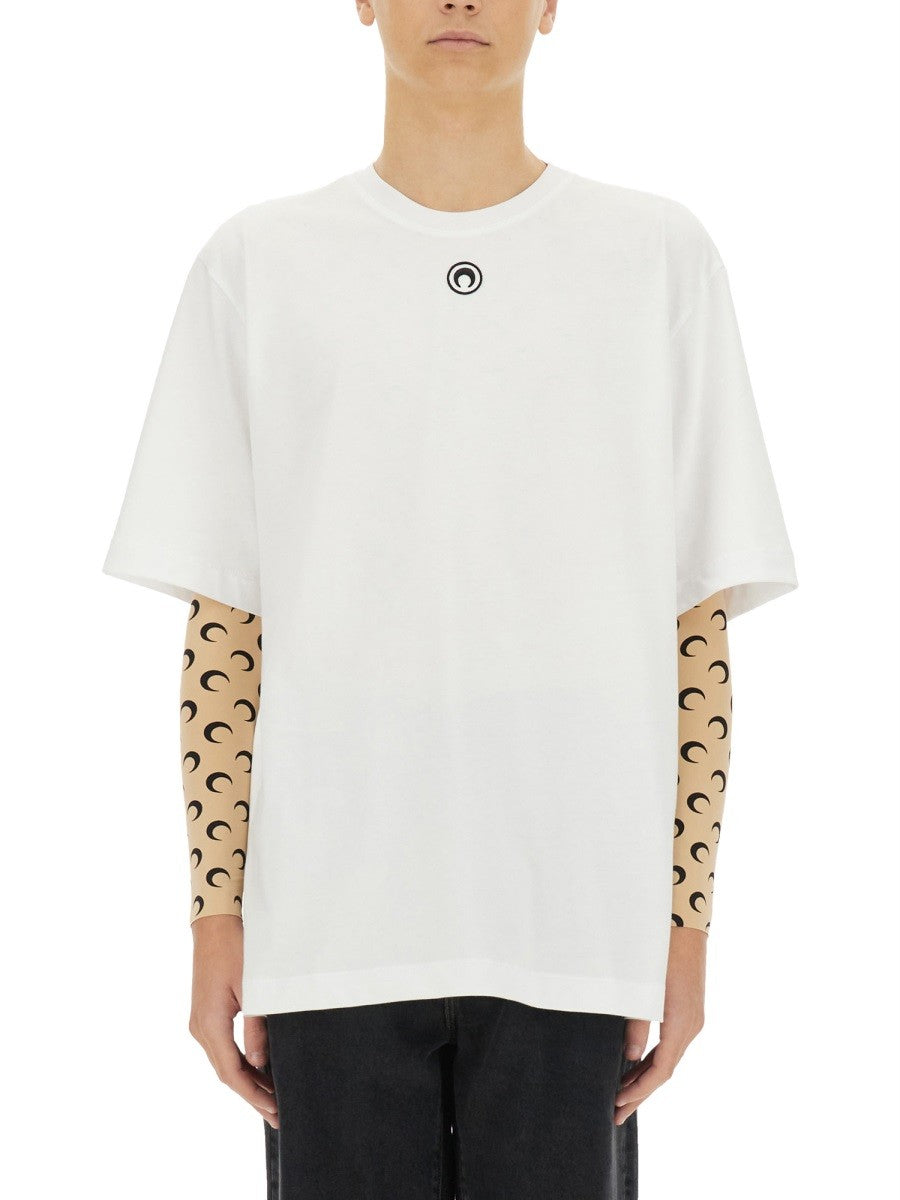 MARINE SERRE - Man - White - T-shirt