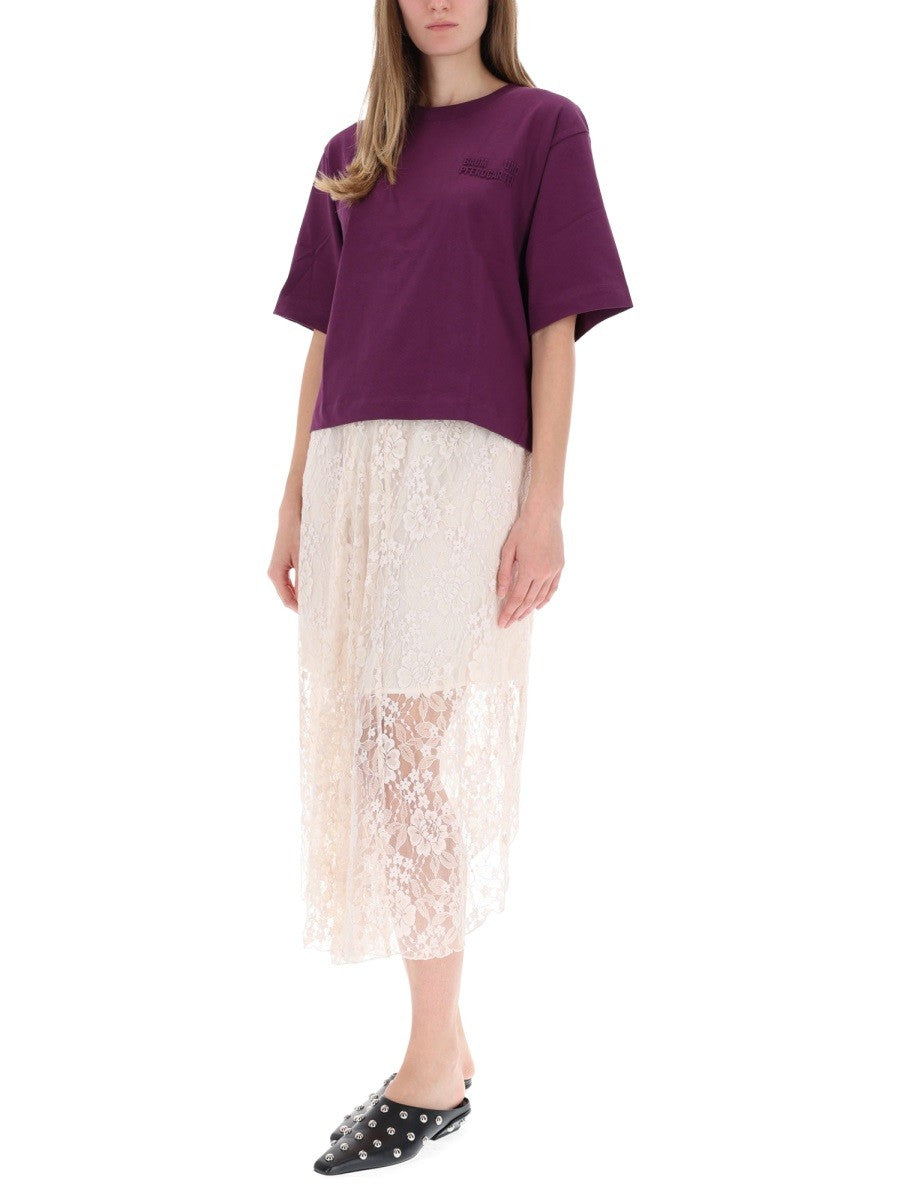 BAUM UND PFERDGARTEN - Woman - Purple - T-shirt