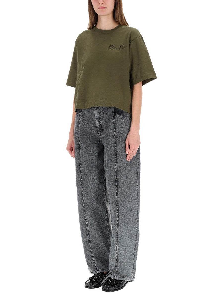 BAUM UND PFERDGARTEN - Woman - Green - T-shirt