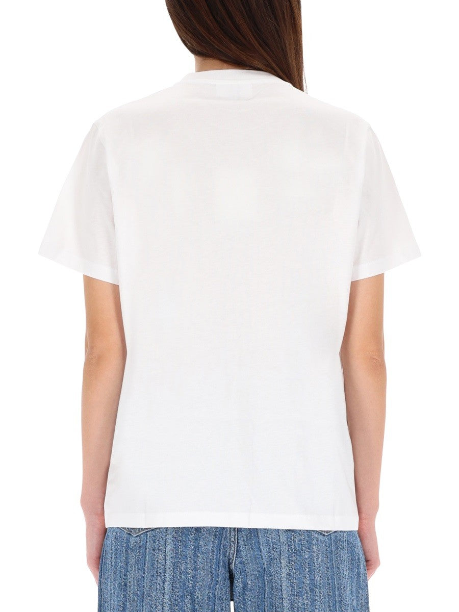 GANNI - Woman - White - T-shirt
