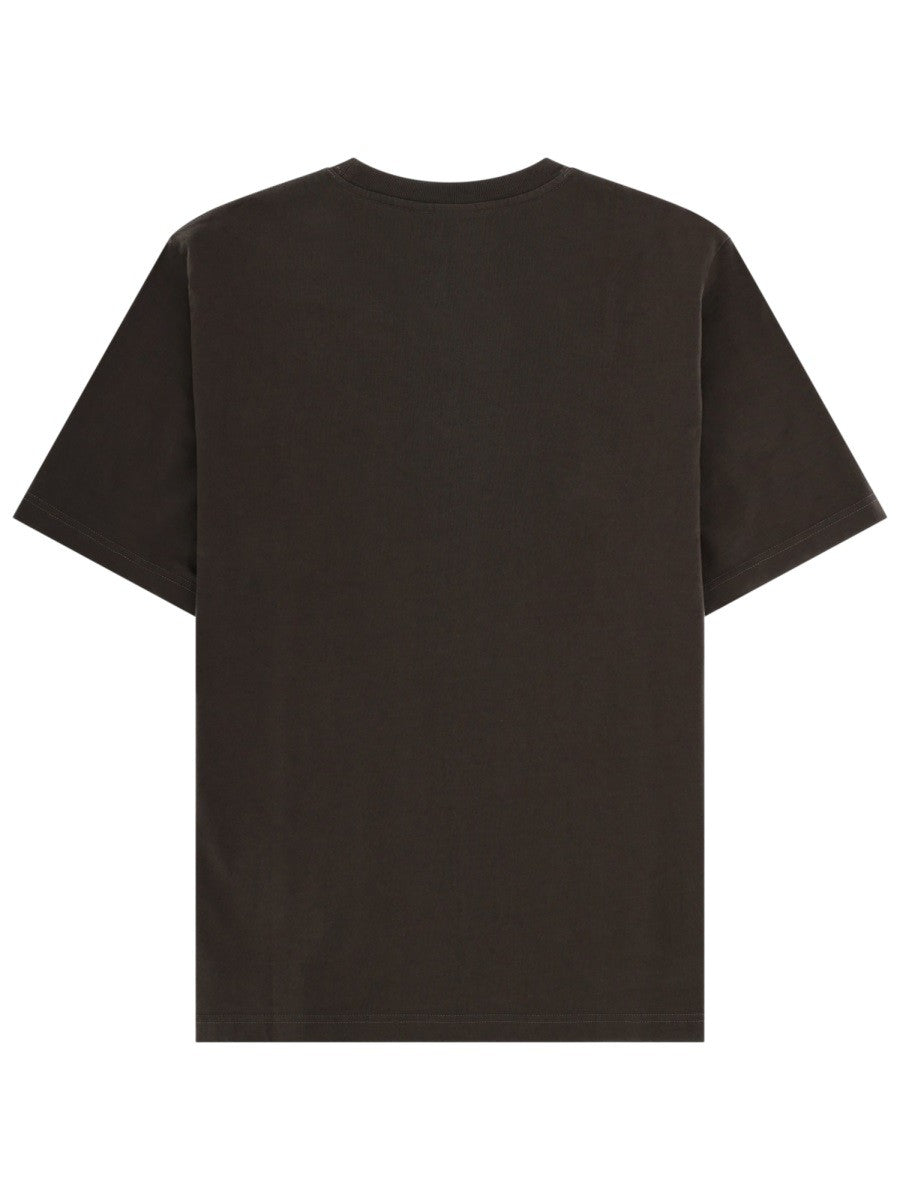 Maison Kitsune - Man - Brown - T-shirt