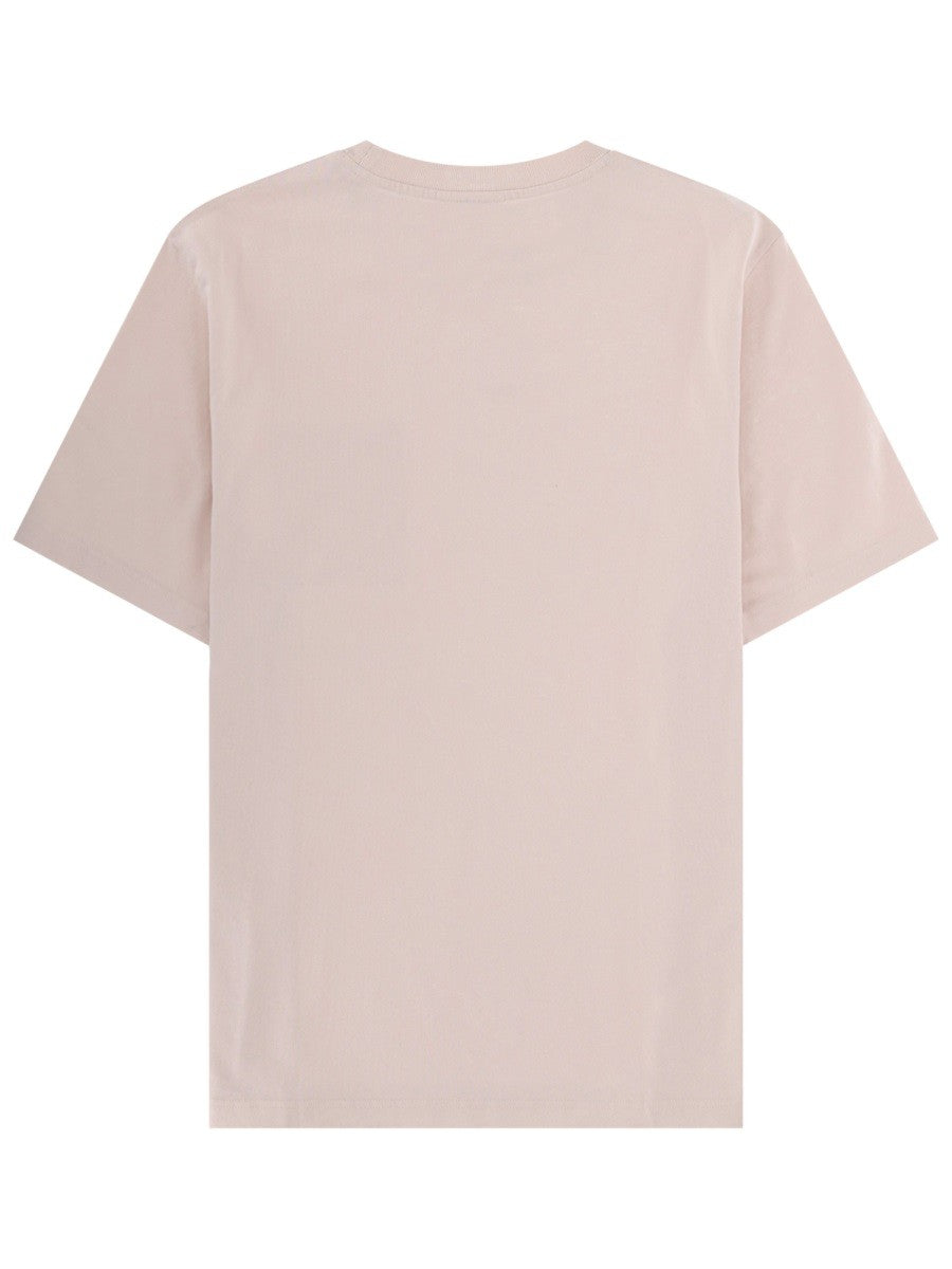 Maison Kitsune - Man - Pink - T-shirt