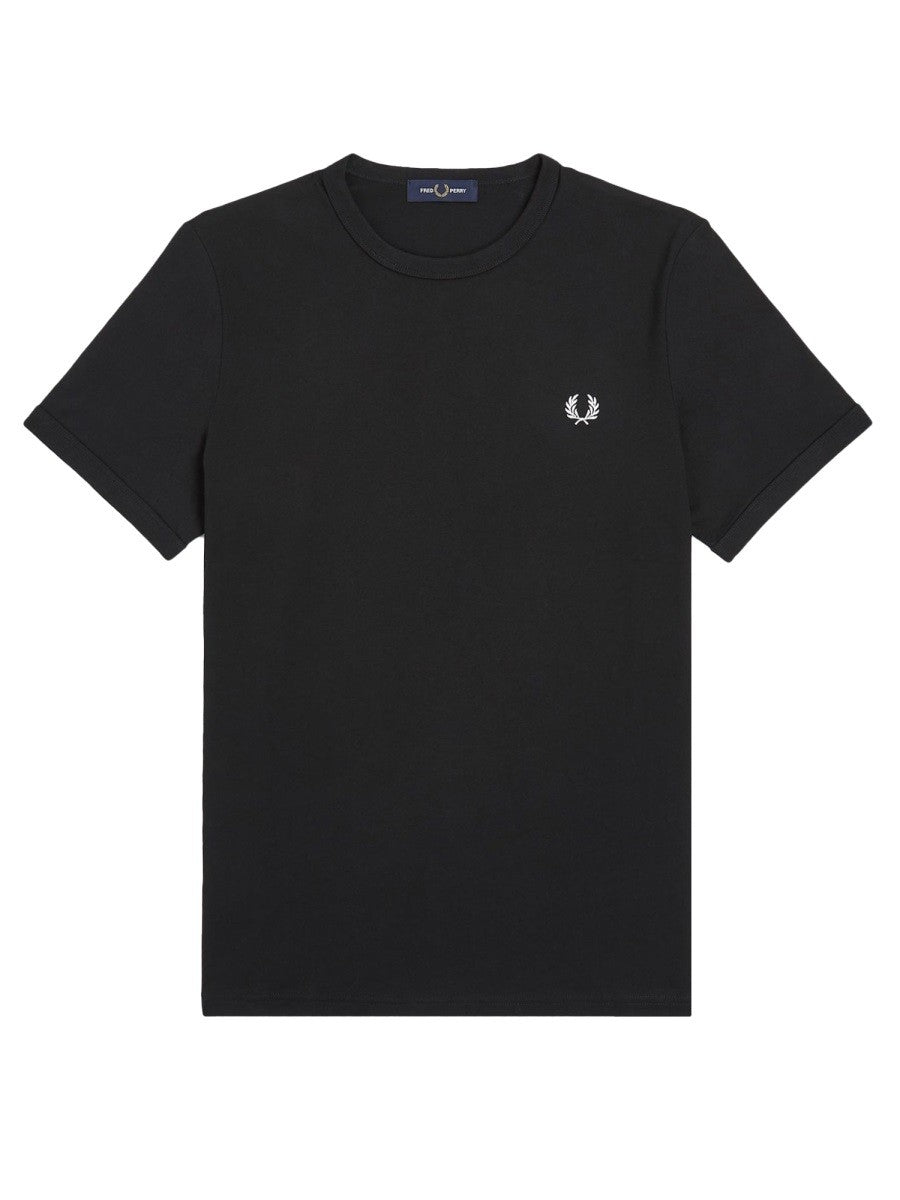 FRED PERRY - Man - Black - T-shirt