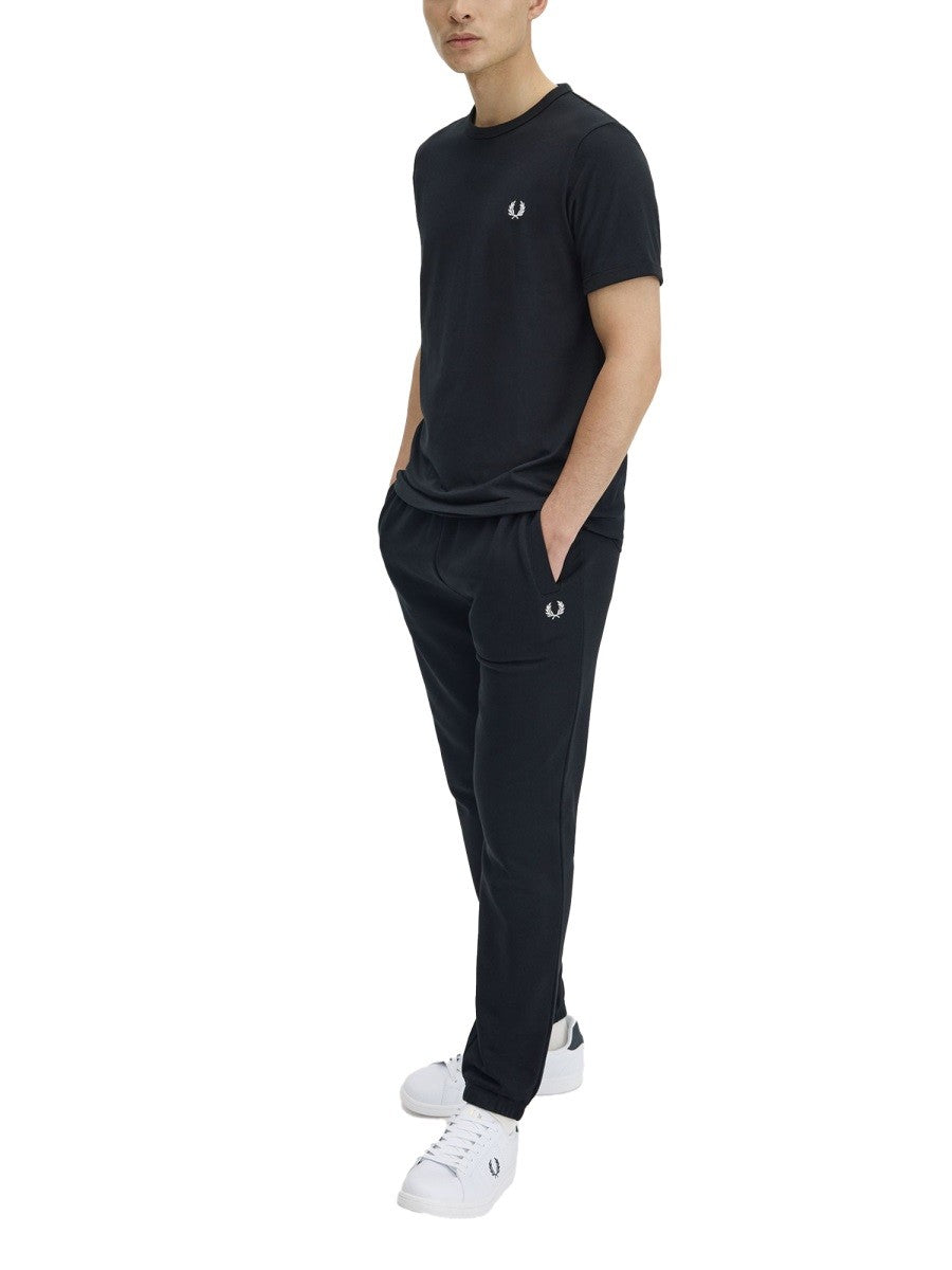 FRED PERRY - Man - Black - T-shirt
