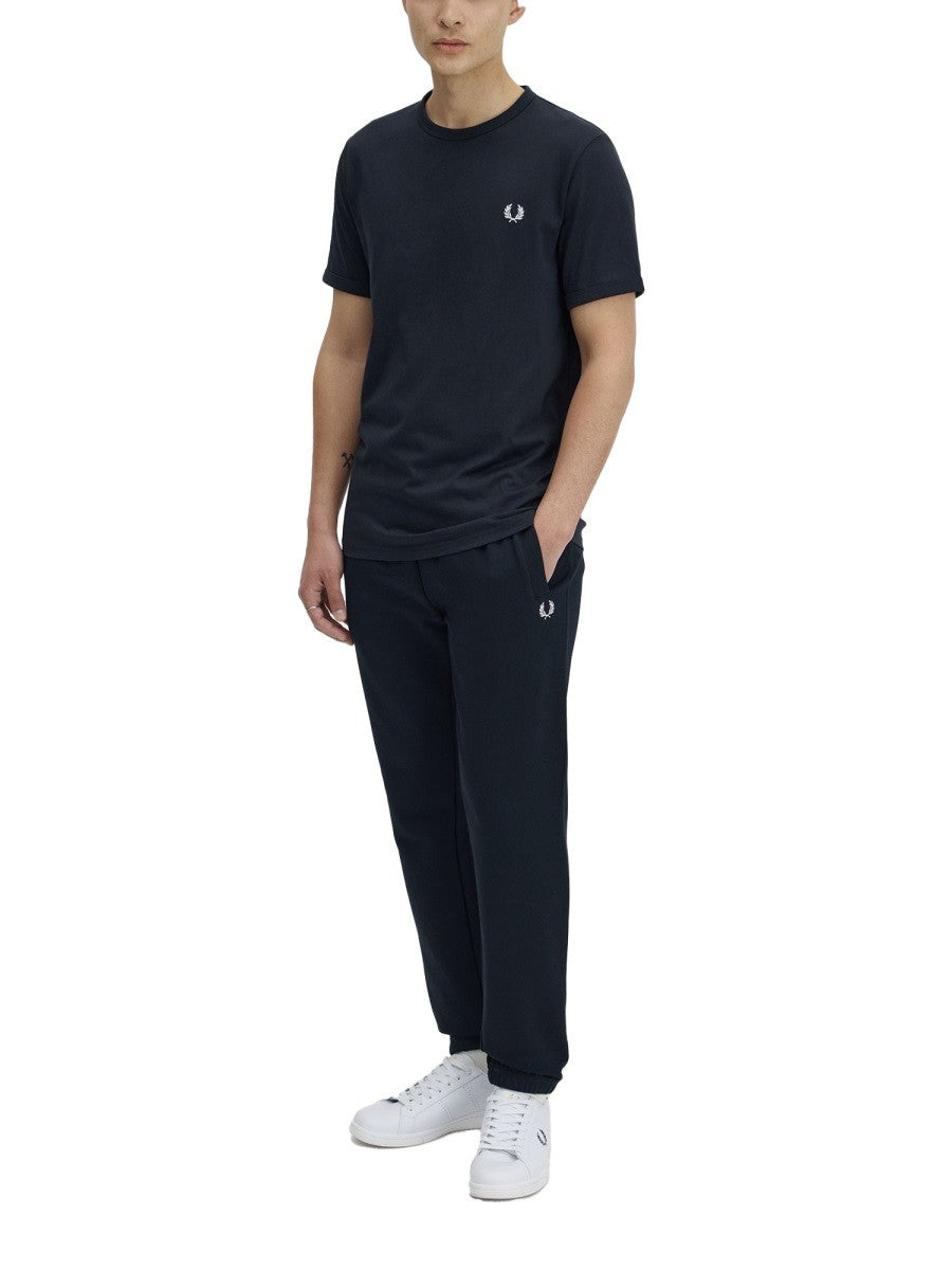 FRED PERRY - Man - Blue - T-shirt