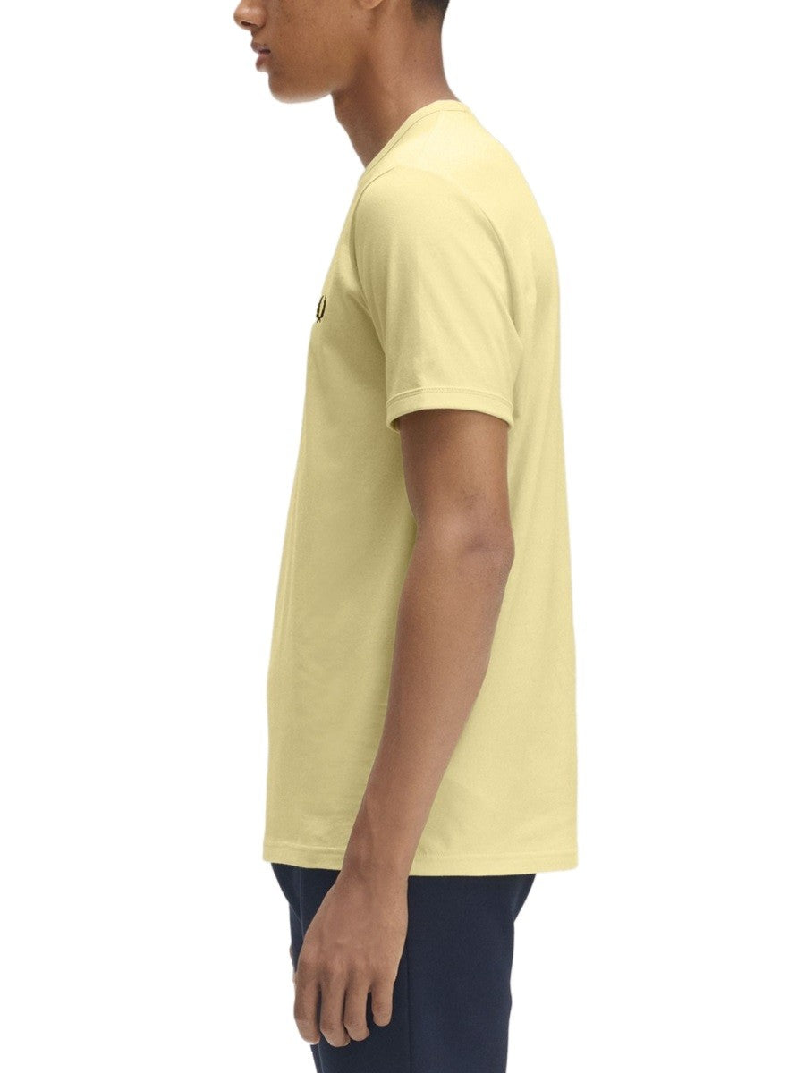 FRED PERRY - Man - Yellow - T-shirt
