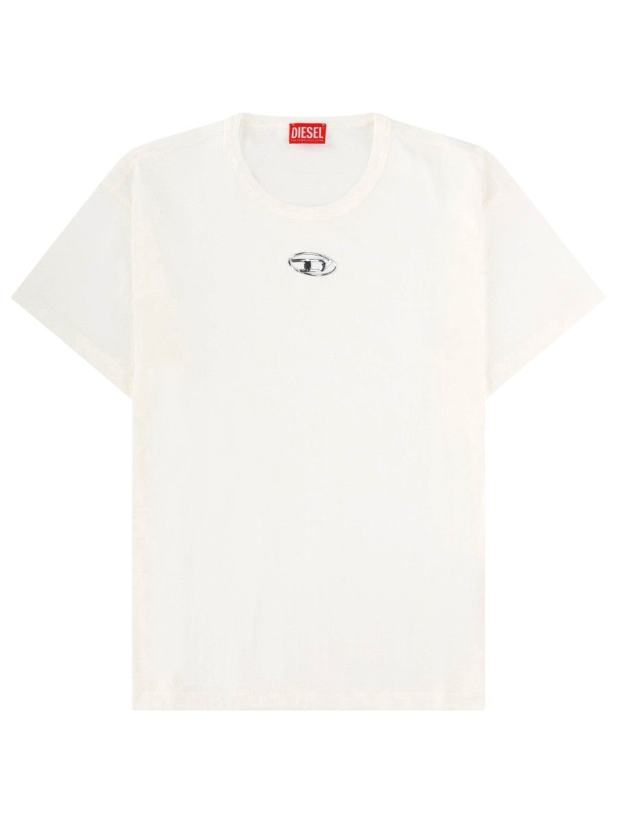 Diesel - Man - White - T-shirt