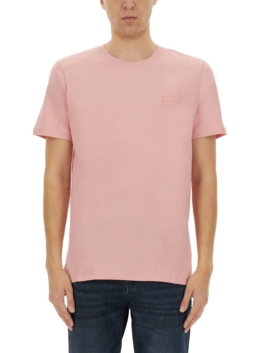 Boss - Man - Pink - T-shirt