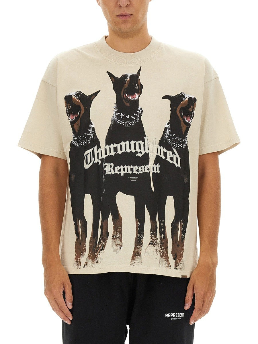Represent - Man - White - T-shirt