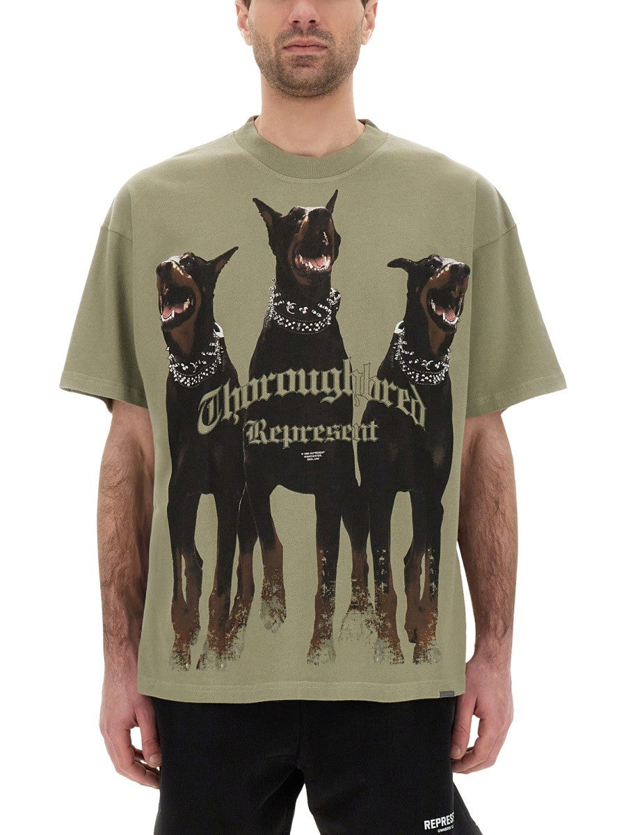 Represent - Man - Brown - T-shirt
