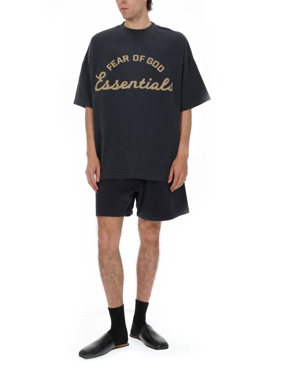 FEAR OF GOD ESSENTIALS - Man - Grey - T-shirt