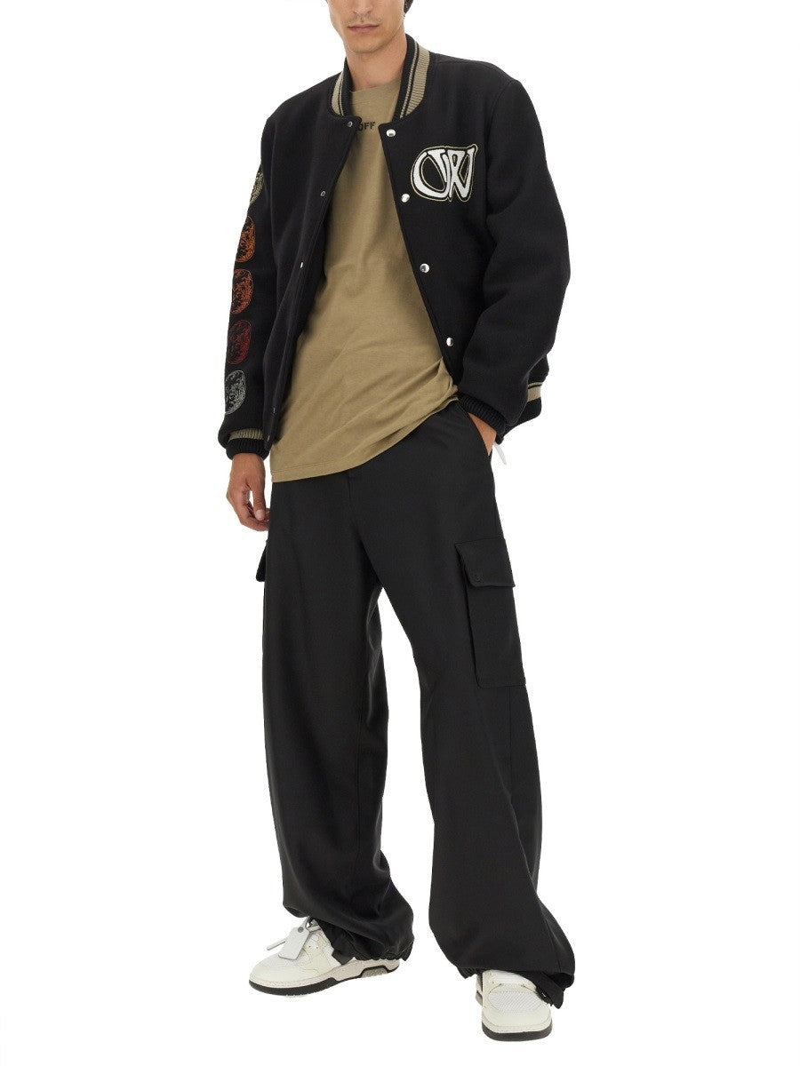 Off-white - Man - Beige - T-shirt