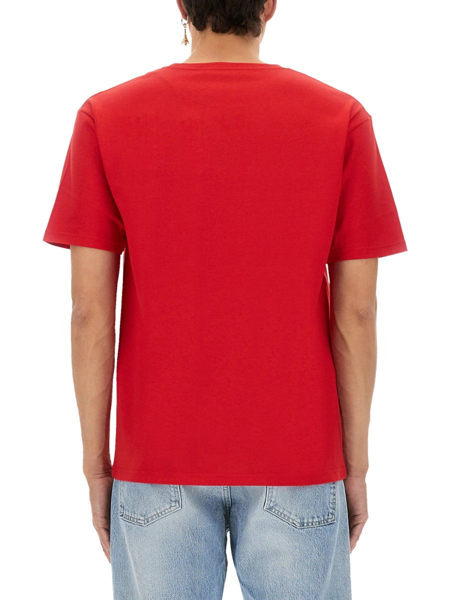 Valentino - Man - Red - T-shirt