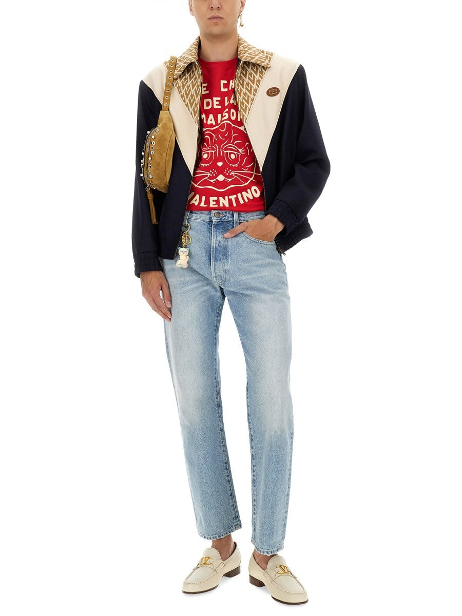 Valentino - Man - Red - T-shirt