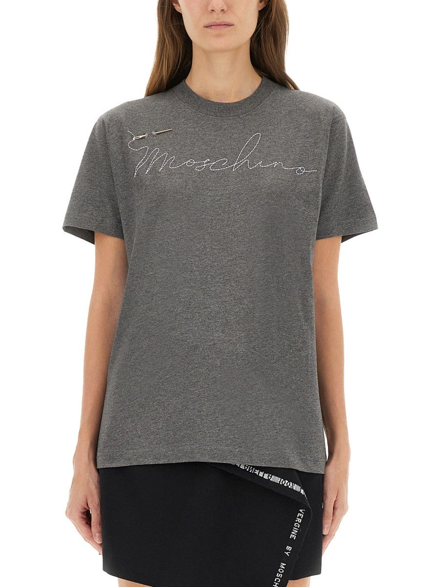 Moschino - Woman - Grey - T-shirt