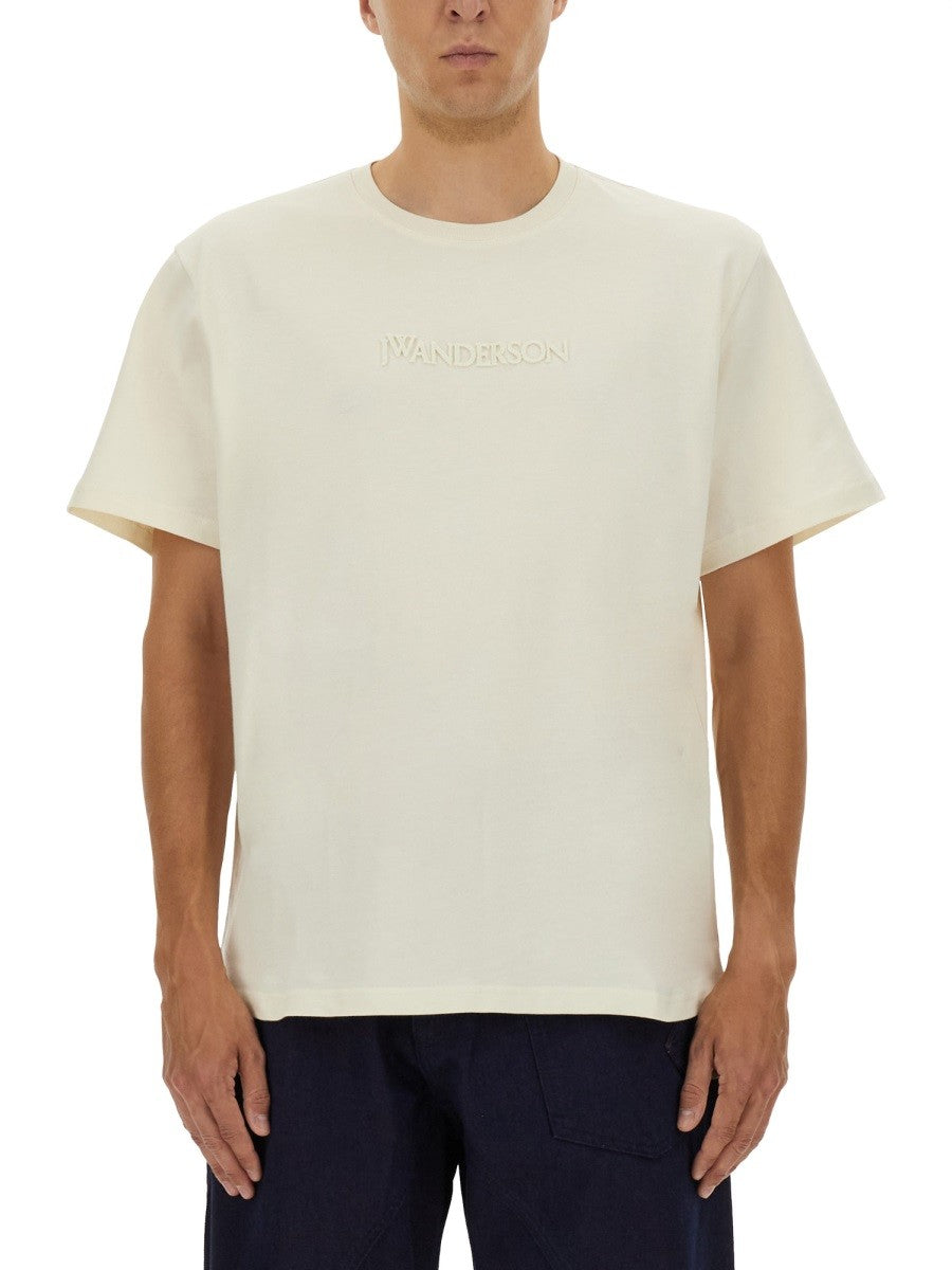 jw anderson - Man - White - T-shirt