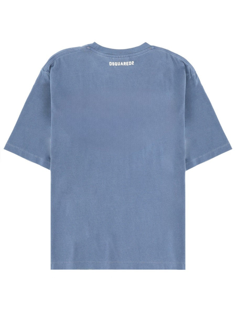 Dsquared - Man - Blue - T-shirt