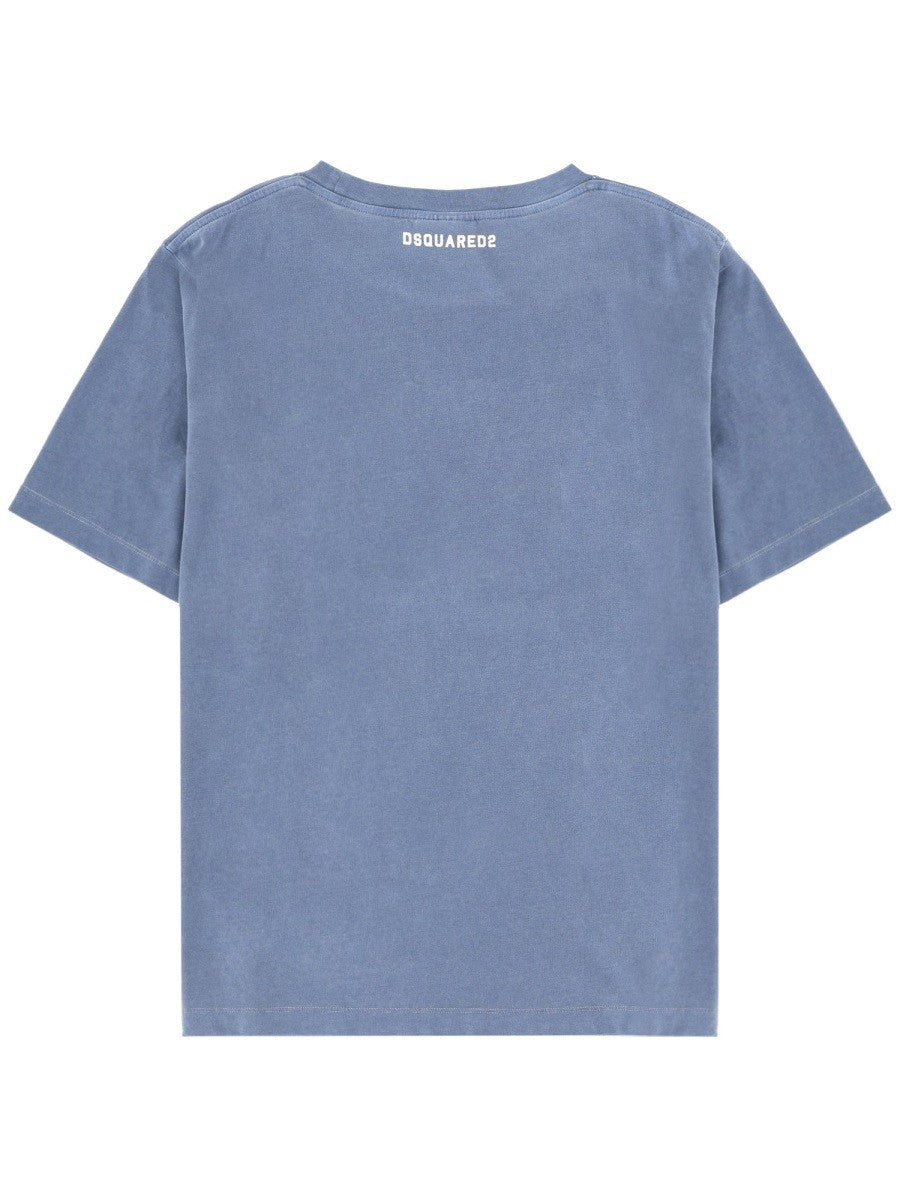 Dsquared - Man - Blue - T-shirt