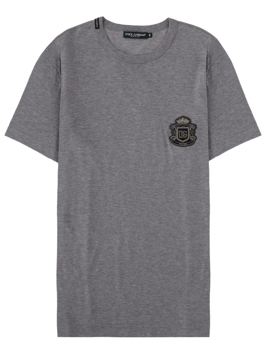 Dolce & Gabbana - Man - Grey - T-shirt