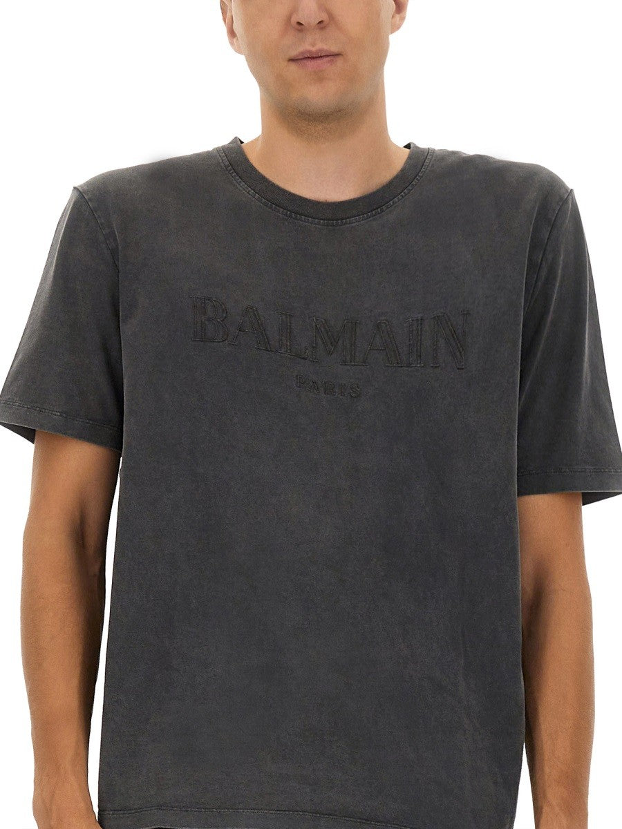 Balmain - Man - Grey - T-shirt