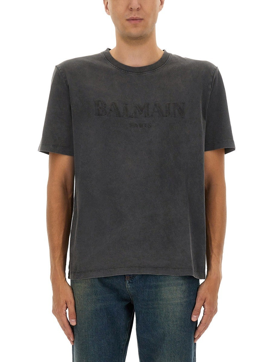 Balmain - Man - Grey - T-shirt