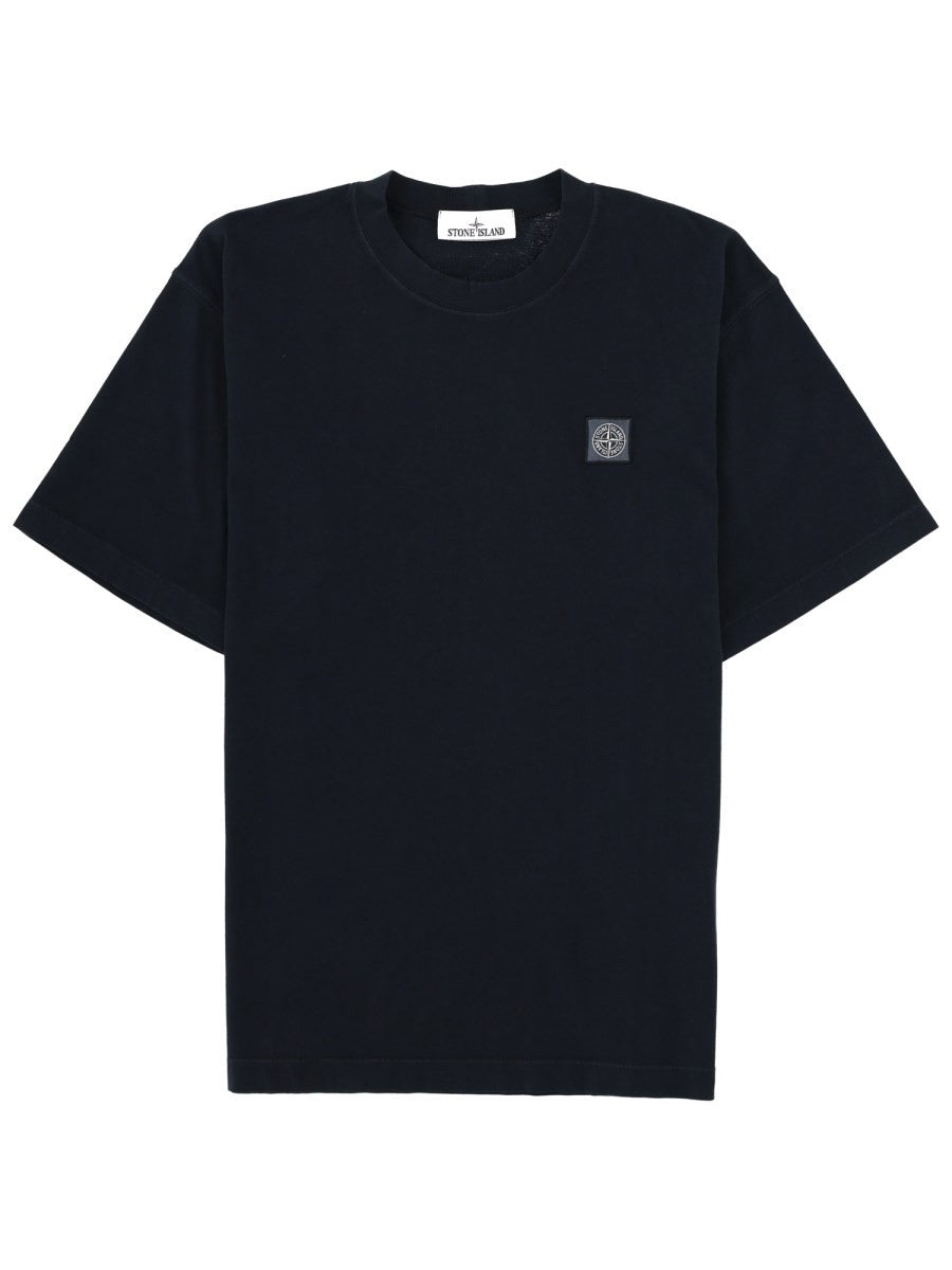 Stone Island - Man - Blue - T-shirt