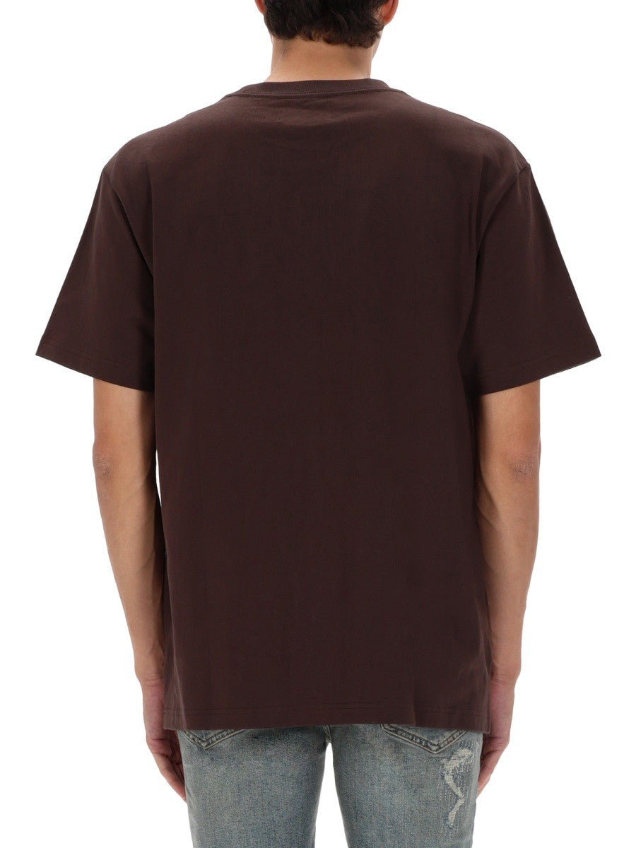 PURPLE BRAND - Man - Brown - T-shirt