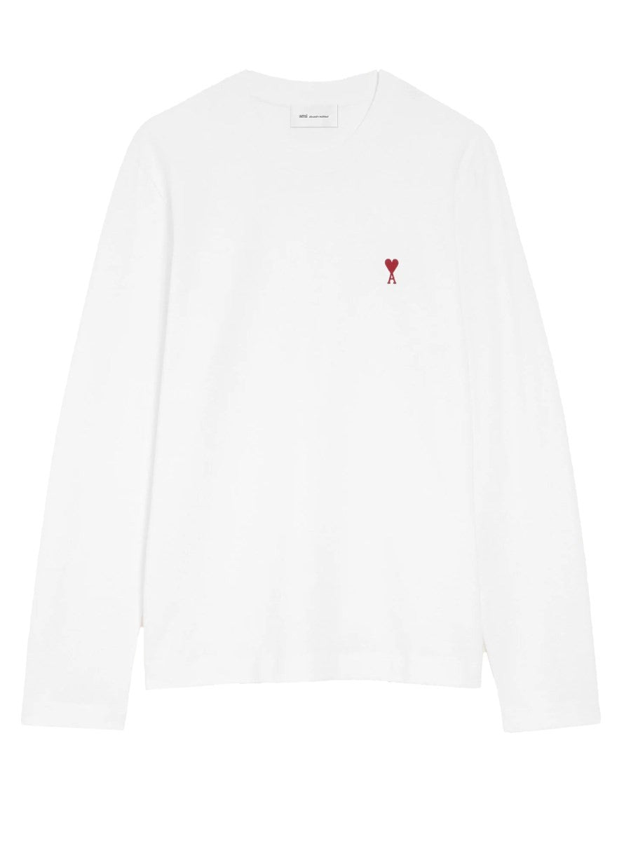 AMI PARIS - Unisex - White - T-shirt