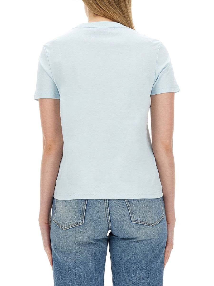 Lanvin - Woman - Blue - T-shirt