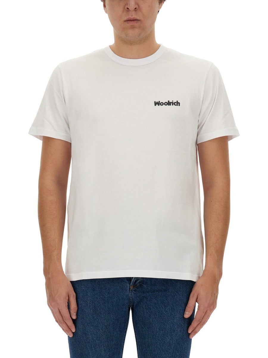 Woolrich - Man - White - T-shirt