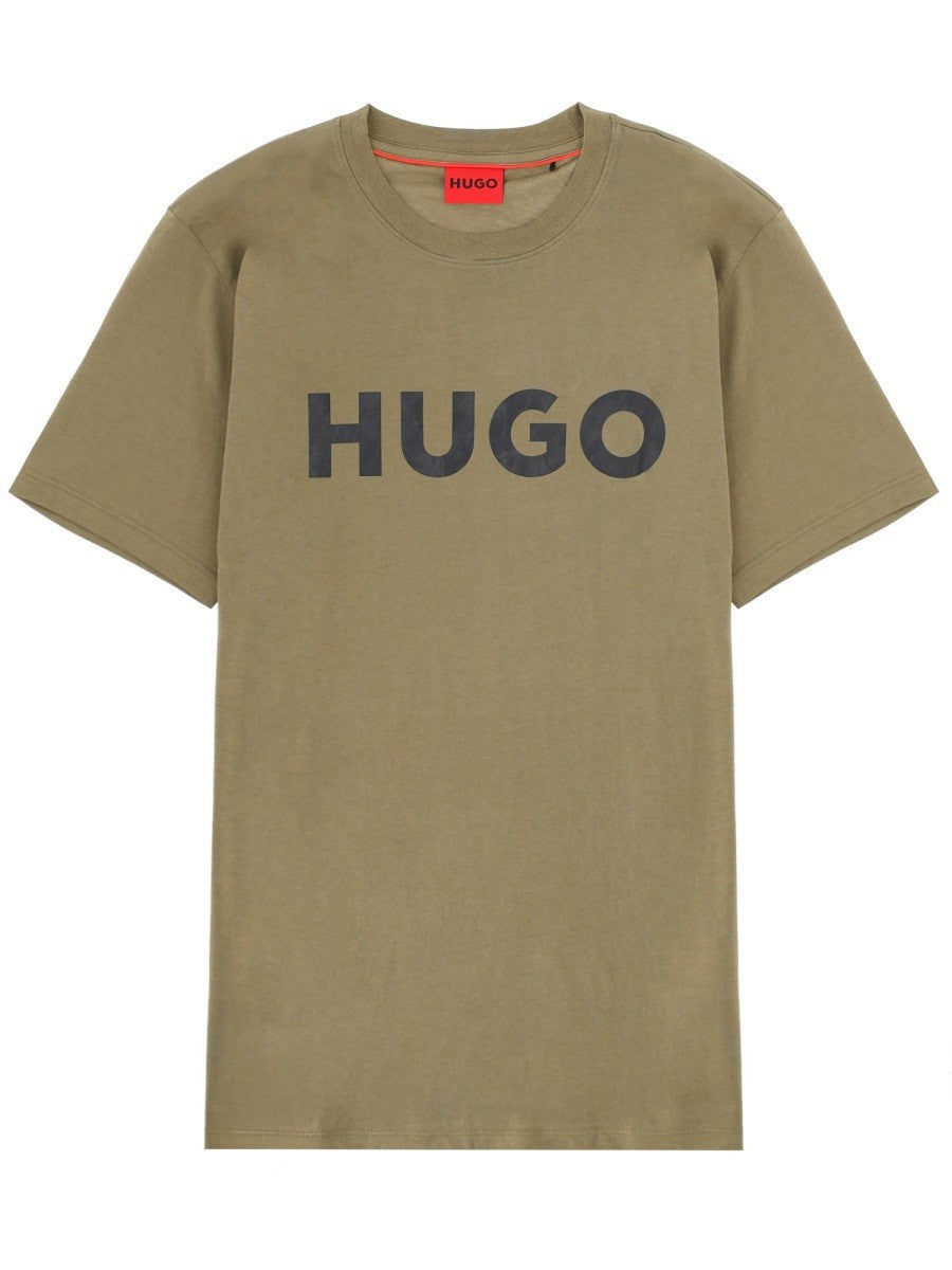 Hugo - Man - Green - T-shirt