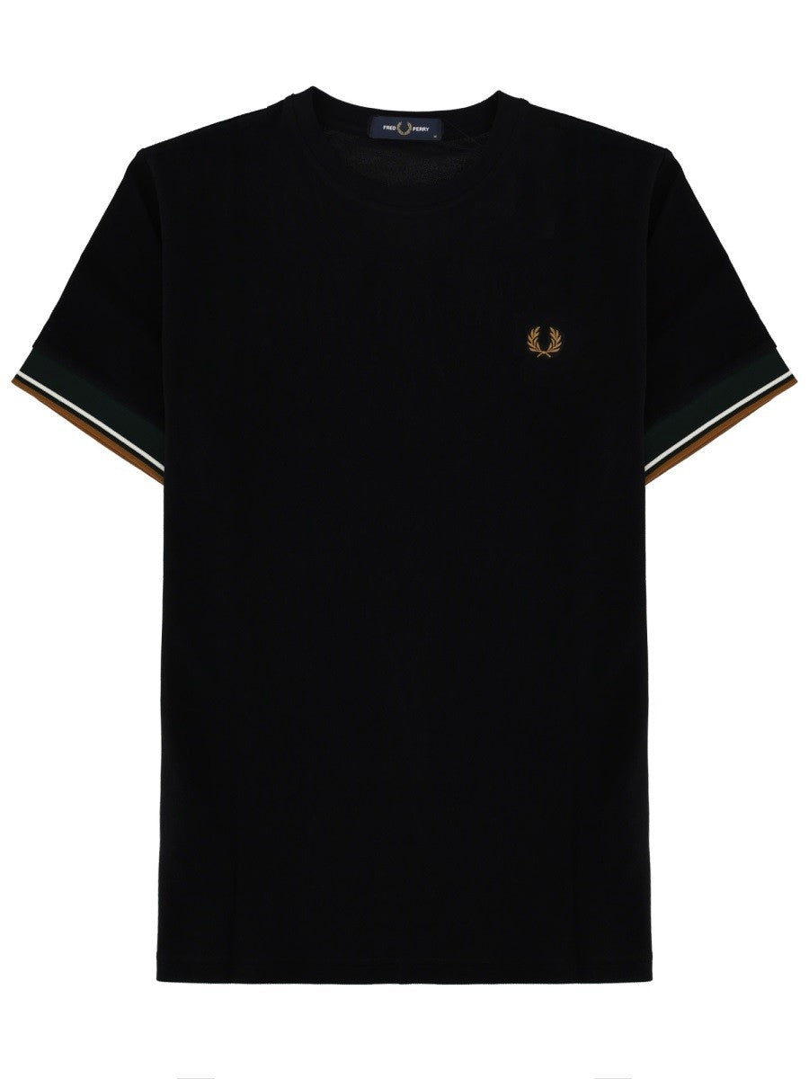 FRED PERRY - Man - Black - T-shirt