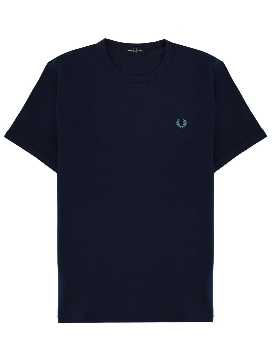 FRED PERRY - Man - Blue - T-shirt