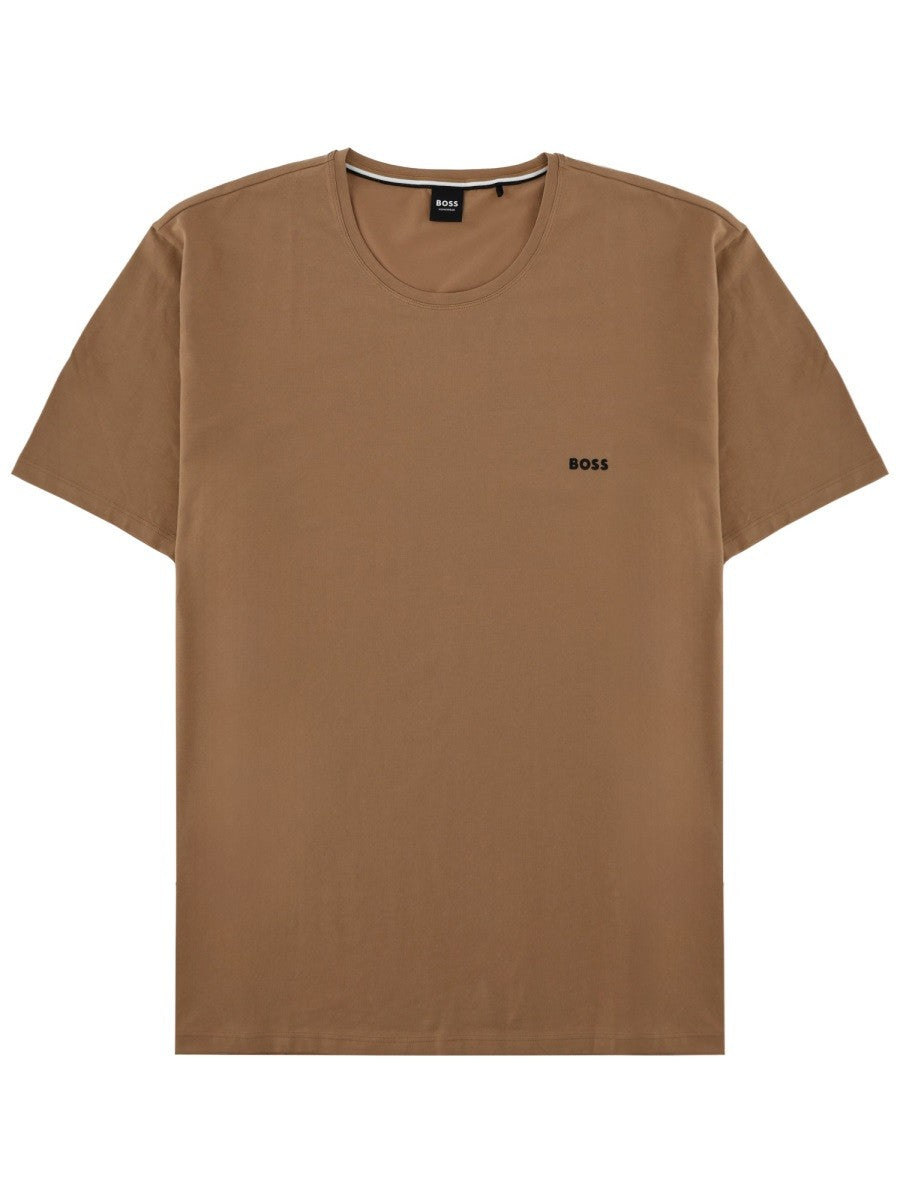 Boss - Man - Brown - T-shirt
