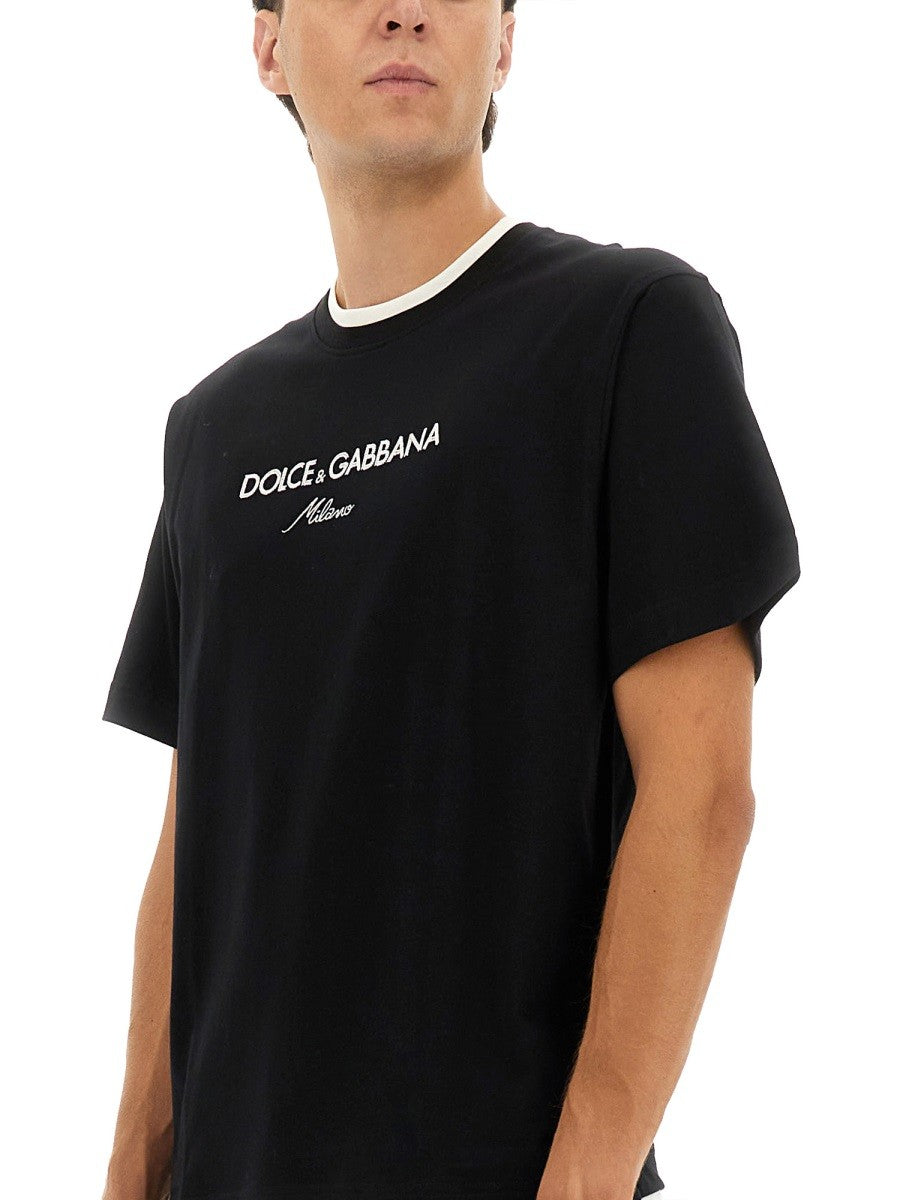 Dolce & Gabbana - Man - Black - T-shirt