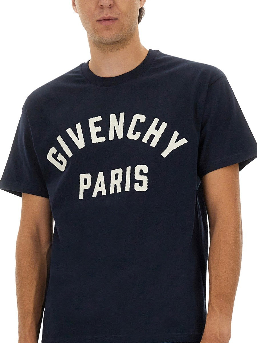 Givenchy - Man - Blue - T-shirt