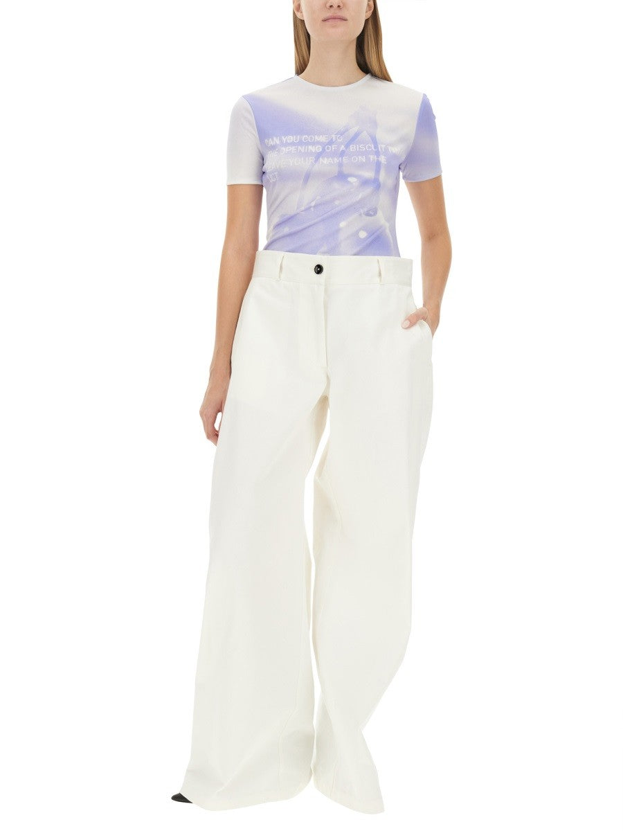 JIL SANDER - Woman - Blue - T-shirt