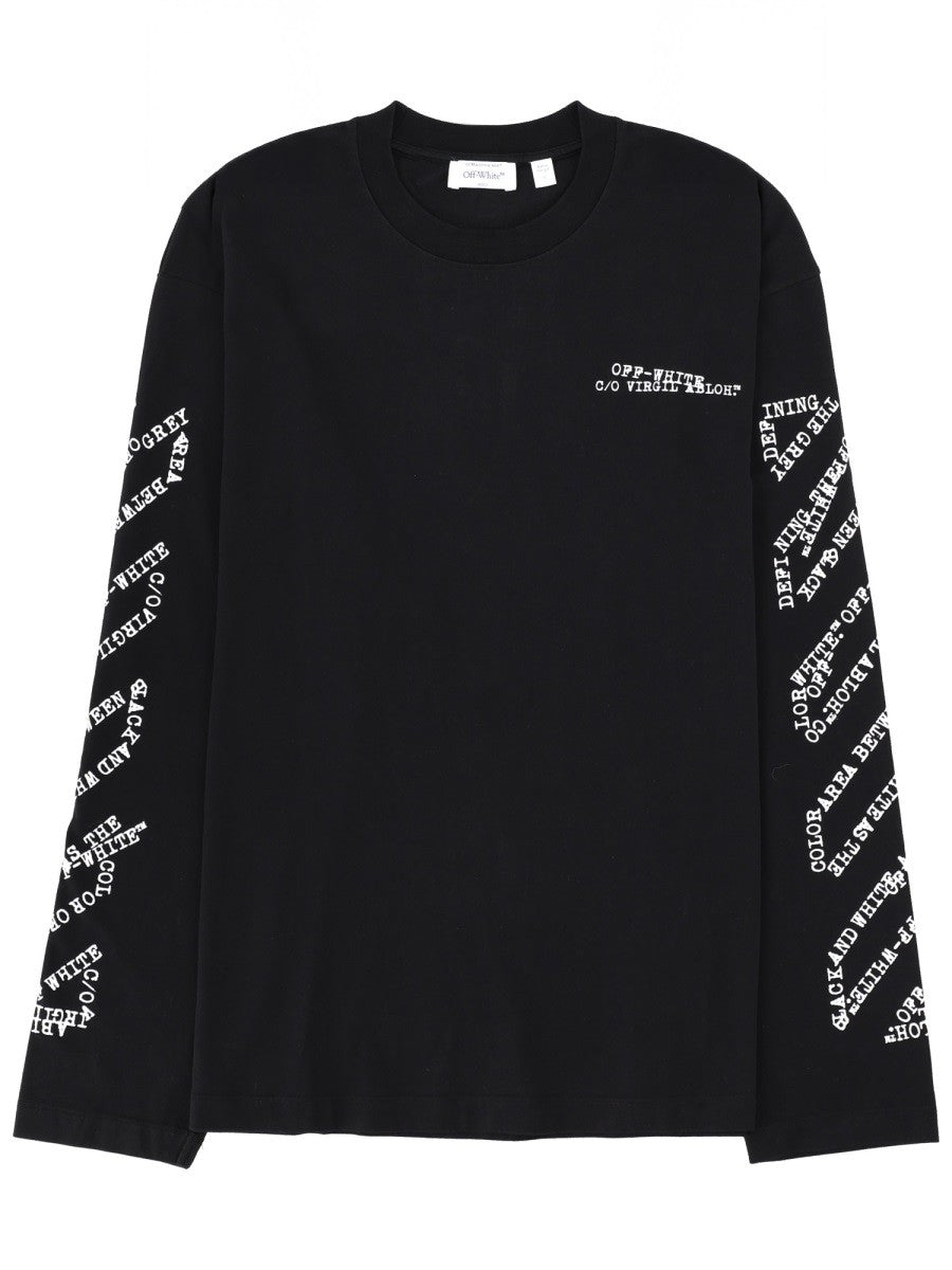 Off-white - Man - Black - T-shirt