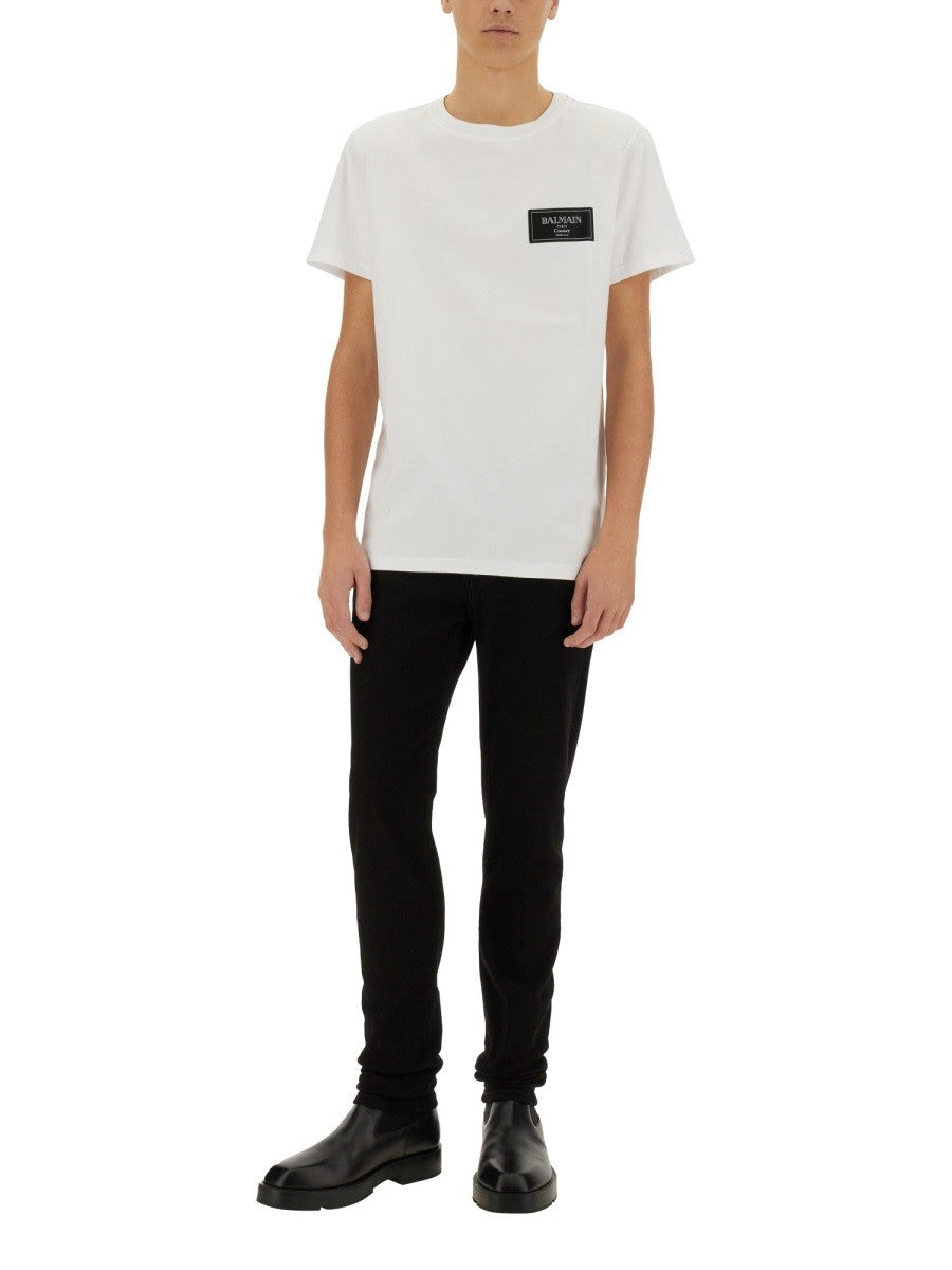 Balmain - Man - White - T-shirt