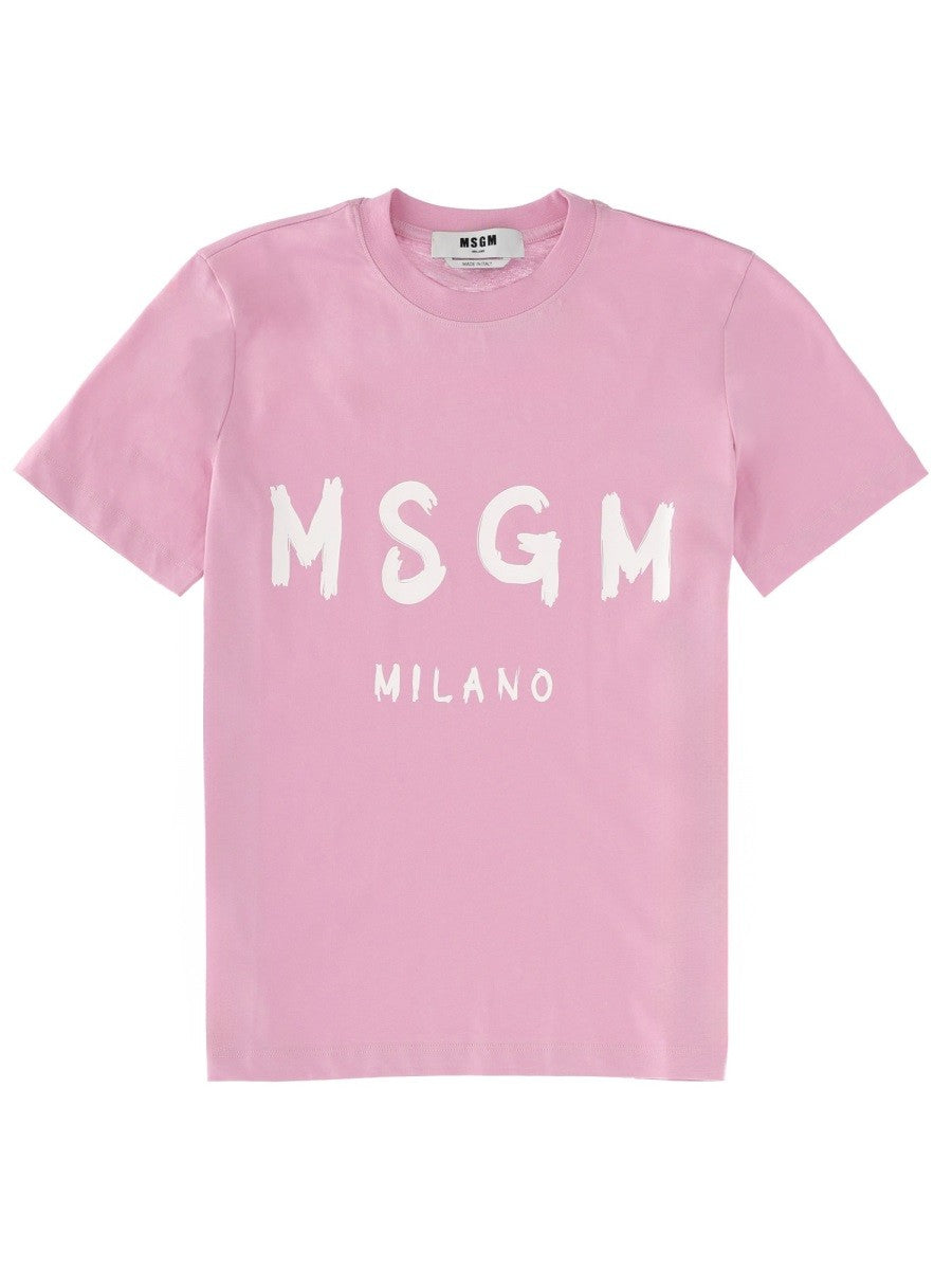 msgm - Woman - Pink - T-shirt