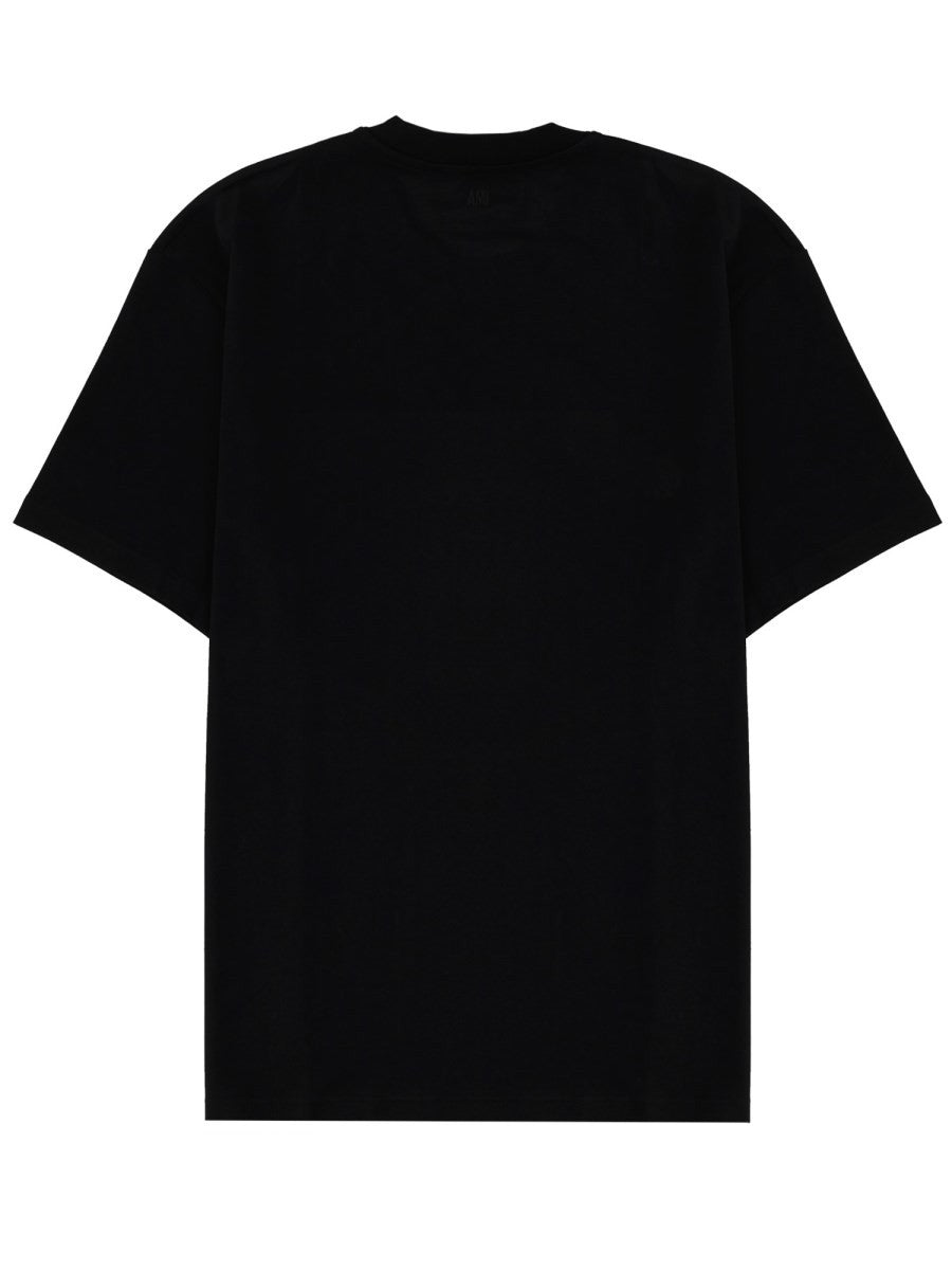 AMI PARIS - Man - Black - T-shirt