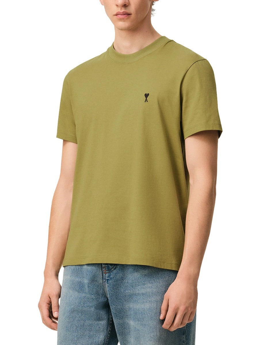 AMI PARIS - Man - Green - T-shirt