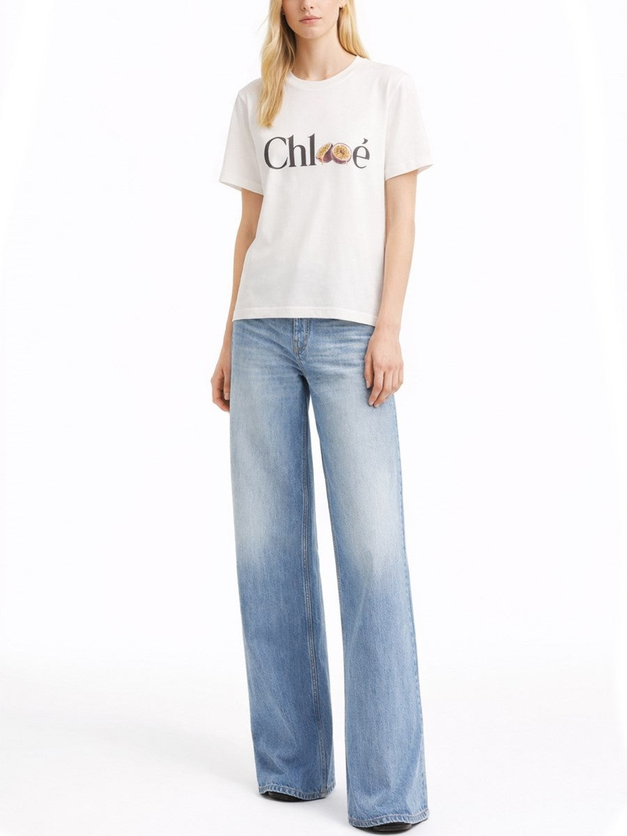 CHLOÉ - Woman - White - T-shirt