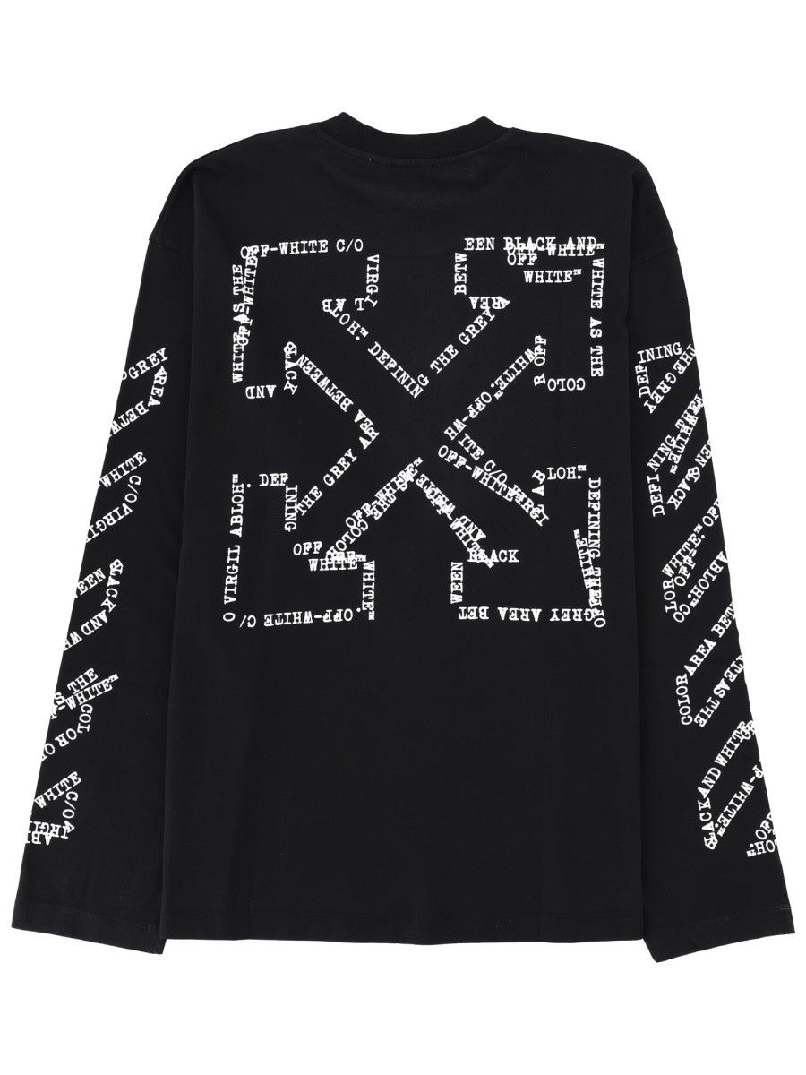 Off-white - Man - Black - T-shirt