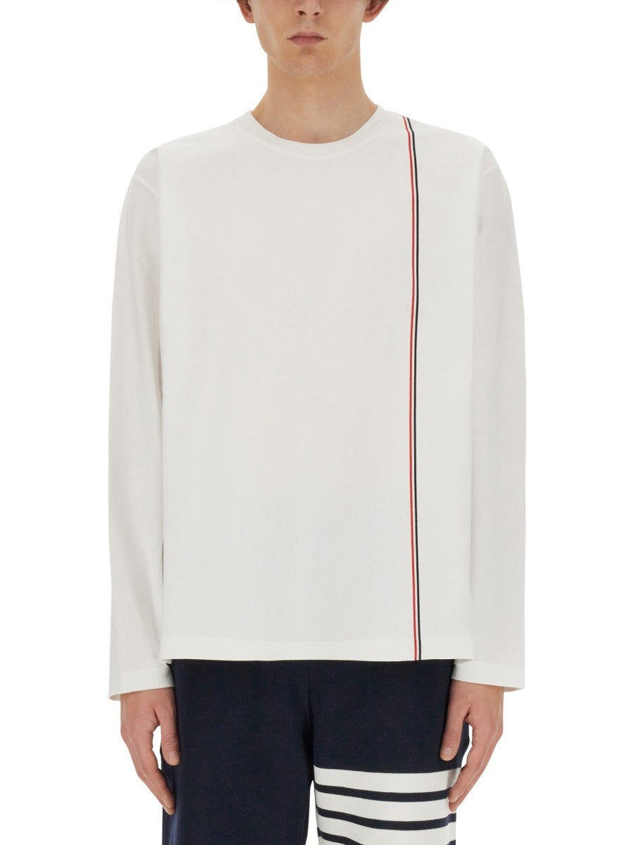 THOM BROWNE - Man - White - T-shirt