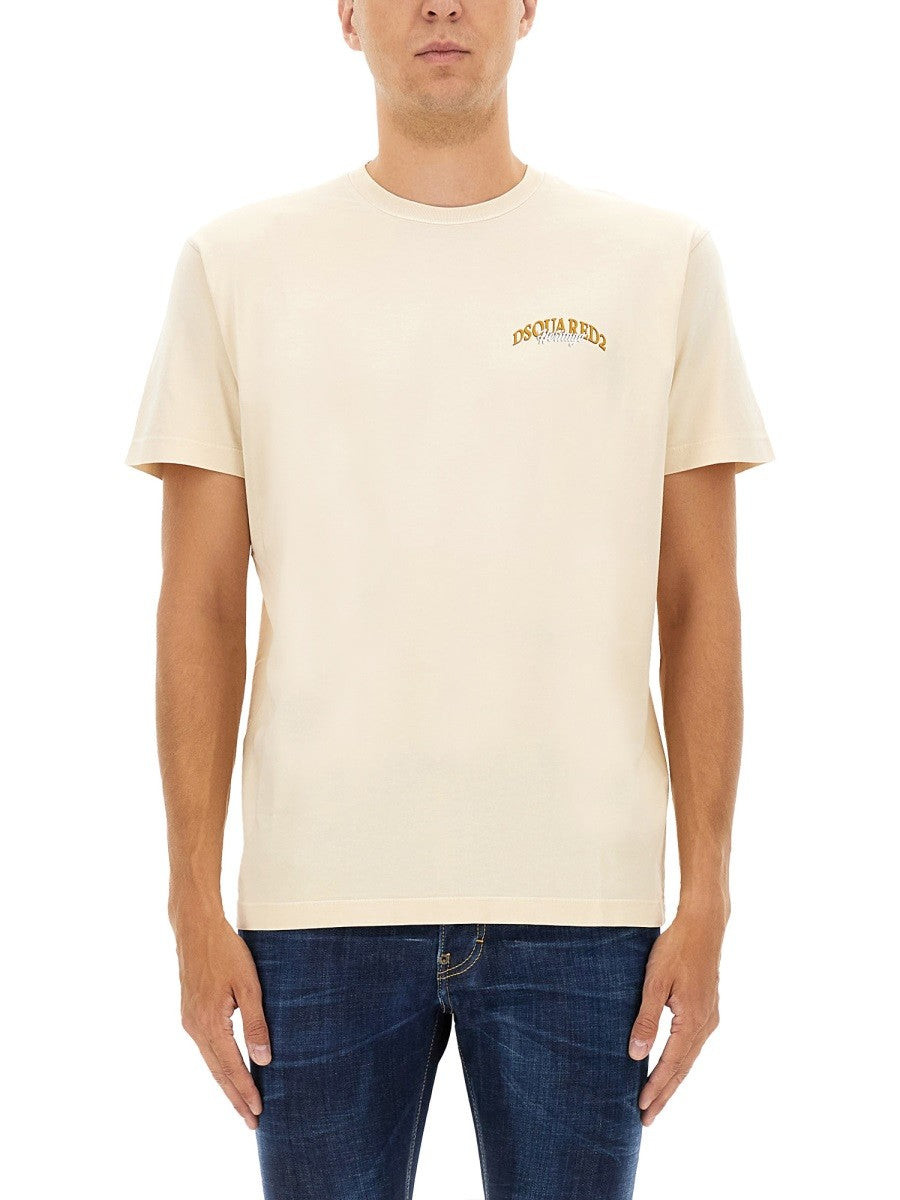 Dsquared - Man - Beige - T-shirt