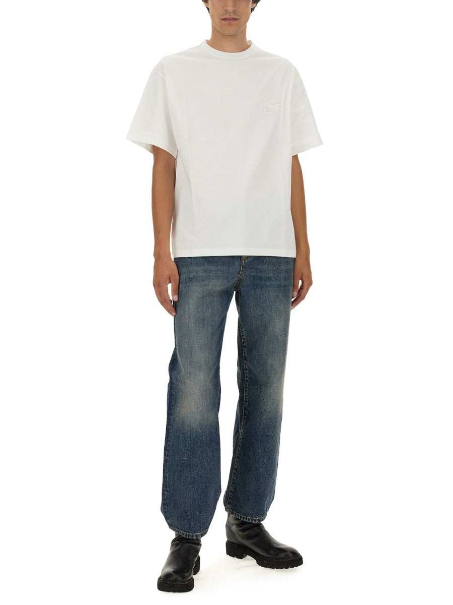Etro - Man - White - T-shirt