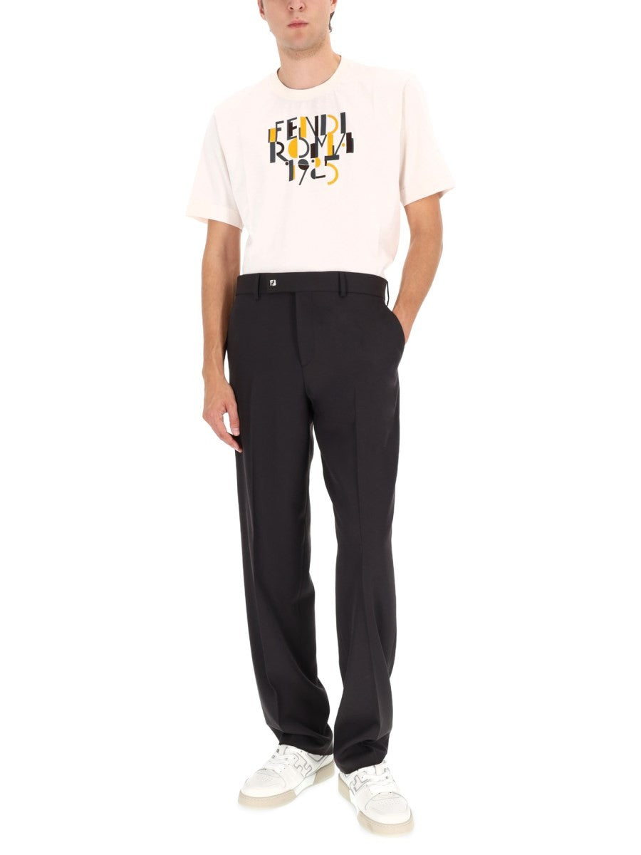 Fendi - Man - Multicolour - T-shirt